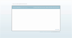 Desktop Screenshot of daymandental.com